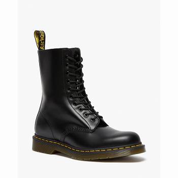 Dr Martens Férfi 1490 Smooth Bőr Mid Cut Calf Bakancs Fekete